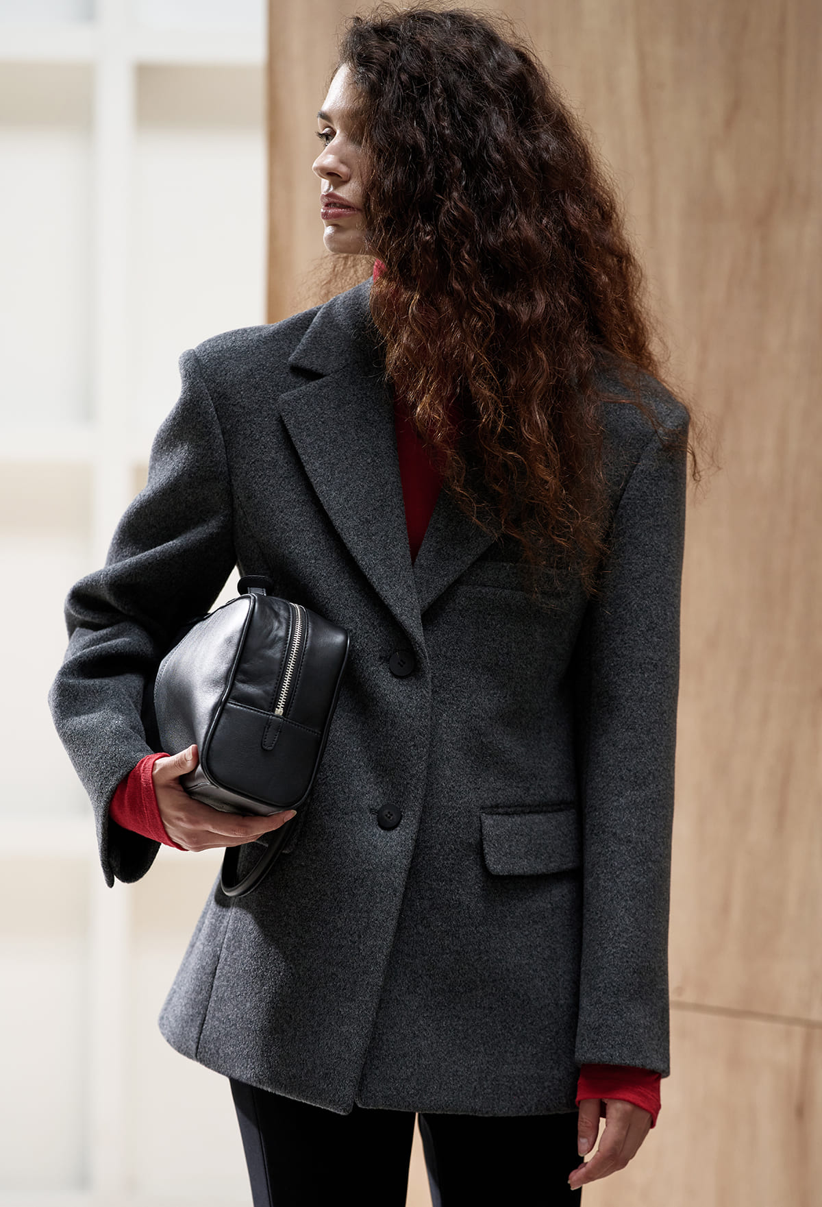 SOFT WOOL BLAZER [LIMITED]