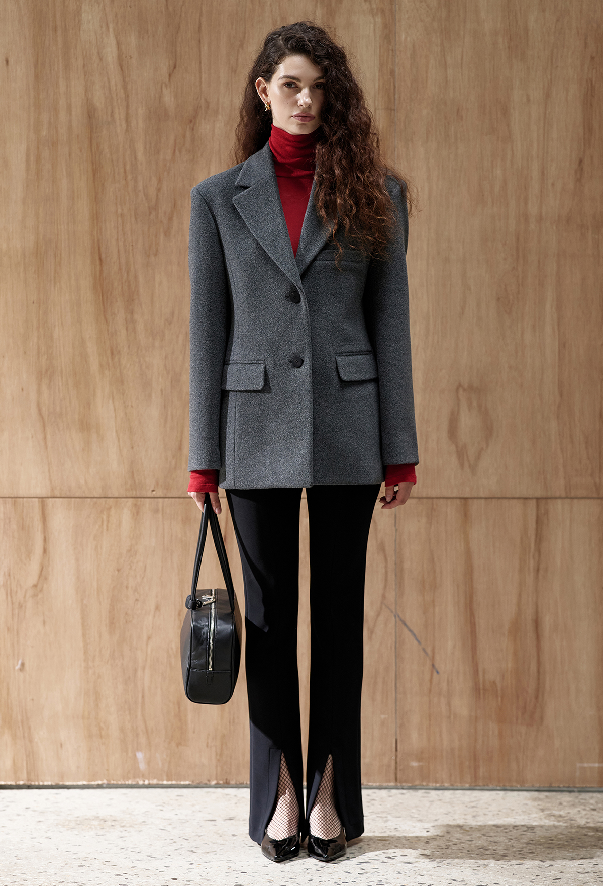 SOFT WOOL BLAZER [LIMITED]