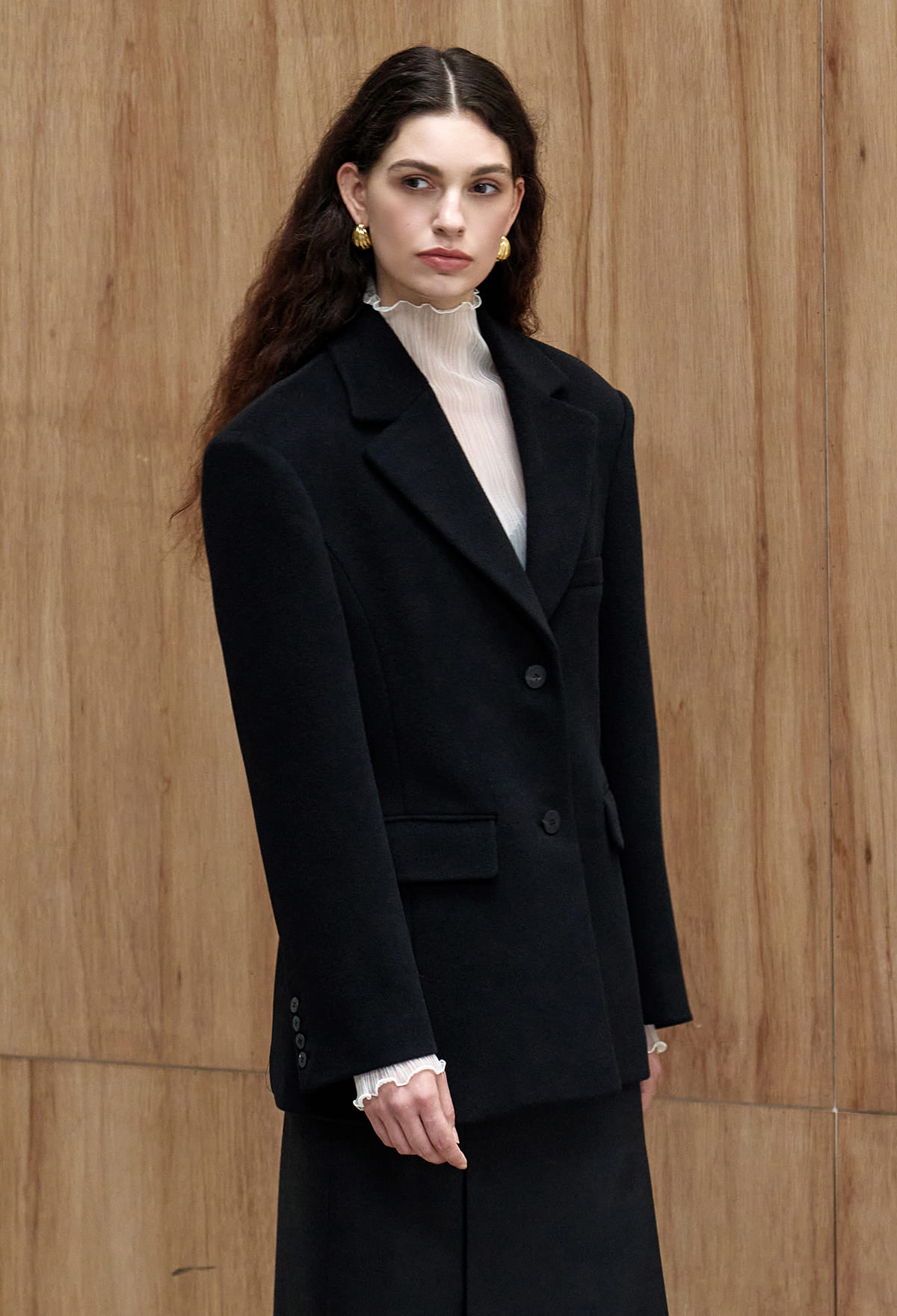 SOFT WOOL BLAZER [LIMITED]