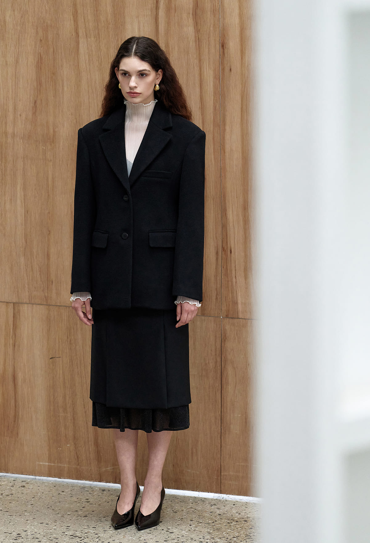 SOFT WOOL BLAZER [LIMITED]