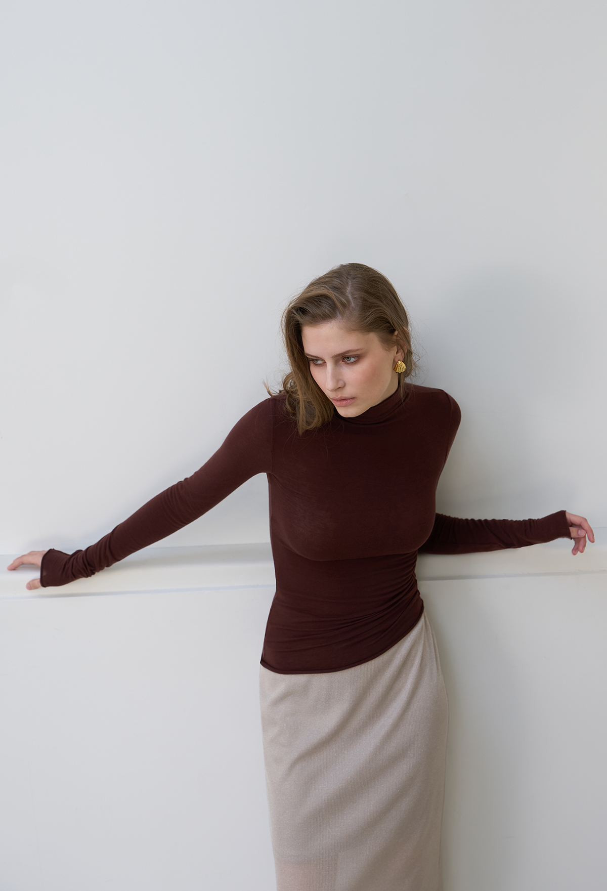 WOOL JERSEY LONG SLEEVE