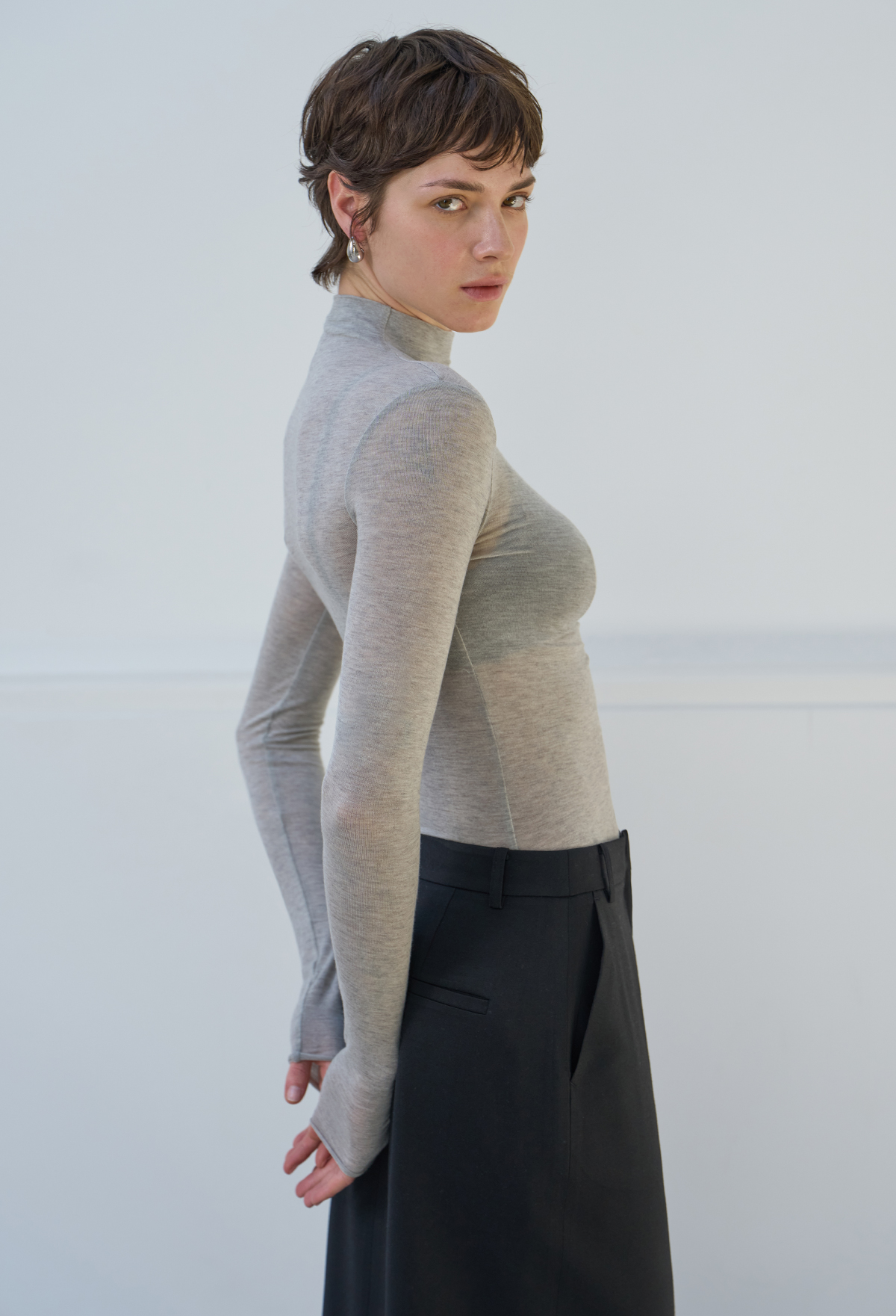 WOOL JERSEY LONG SLEEVE