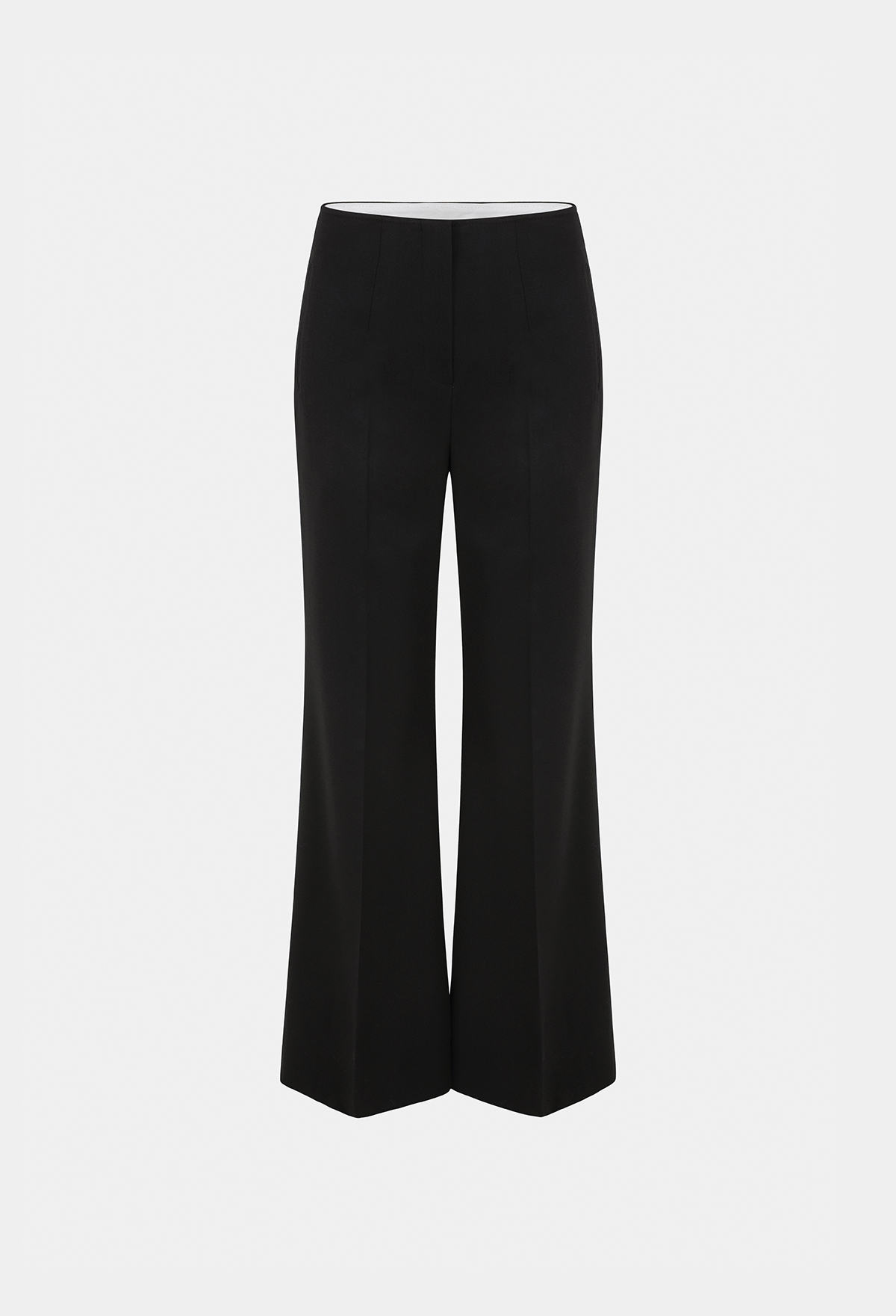 VIRGIN WOOL FLARED PANTS