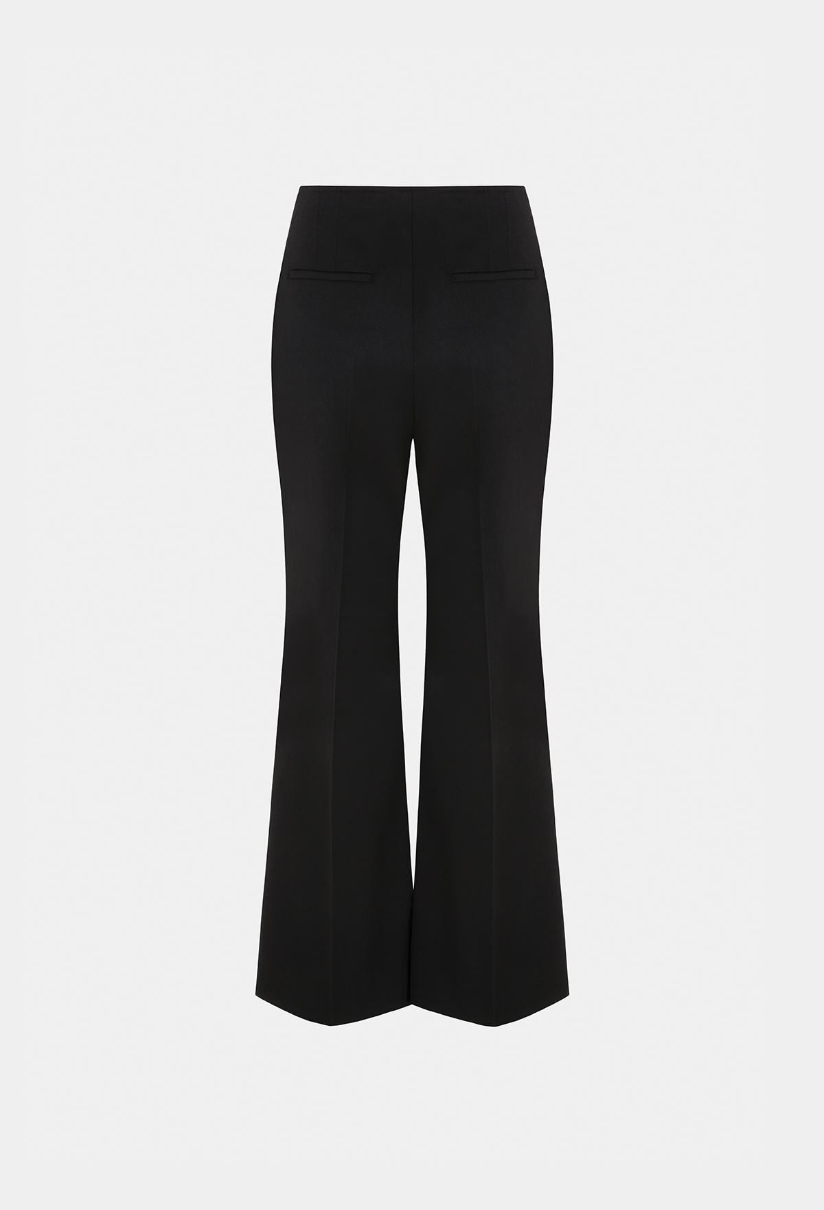 VIRGIN WOOL FLARED PANTS