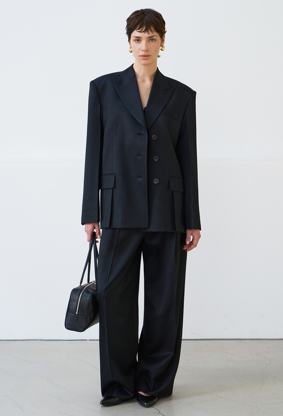 VIRGIN WOOL TAILORED JACKET