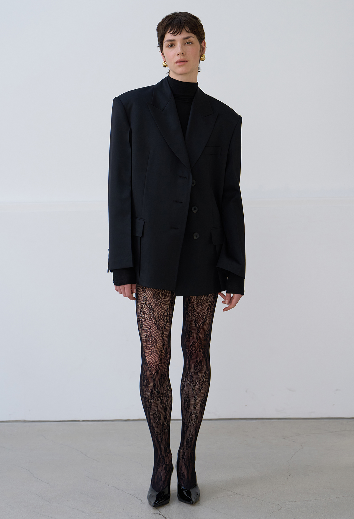 VIRGIN WOOL TAILORED JACKET