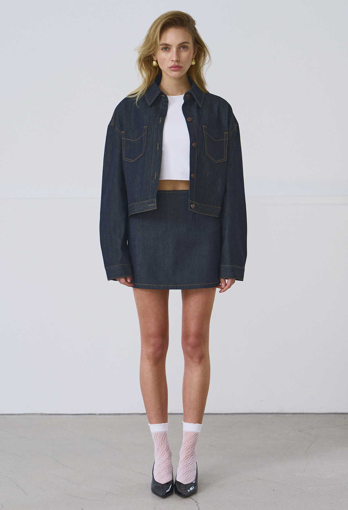 [Worn by Wendy] DENIM SKIRT