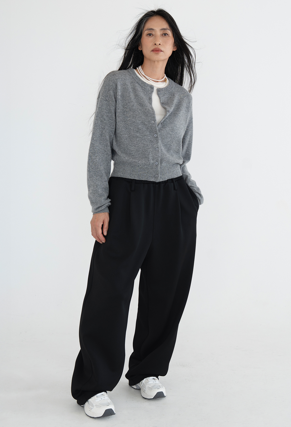 RELAXED JERSEY PANTS
