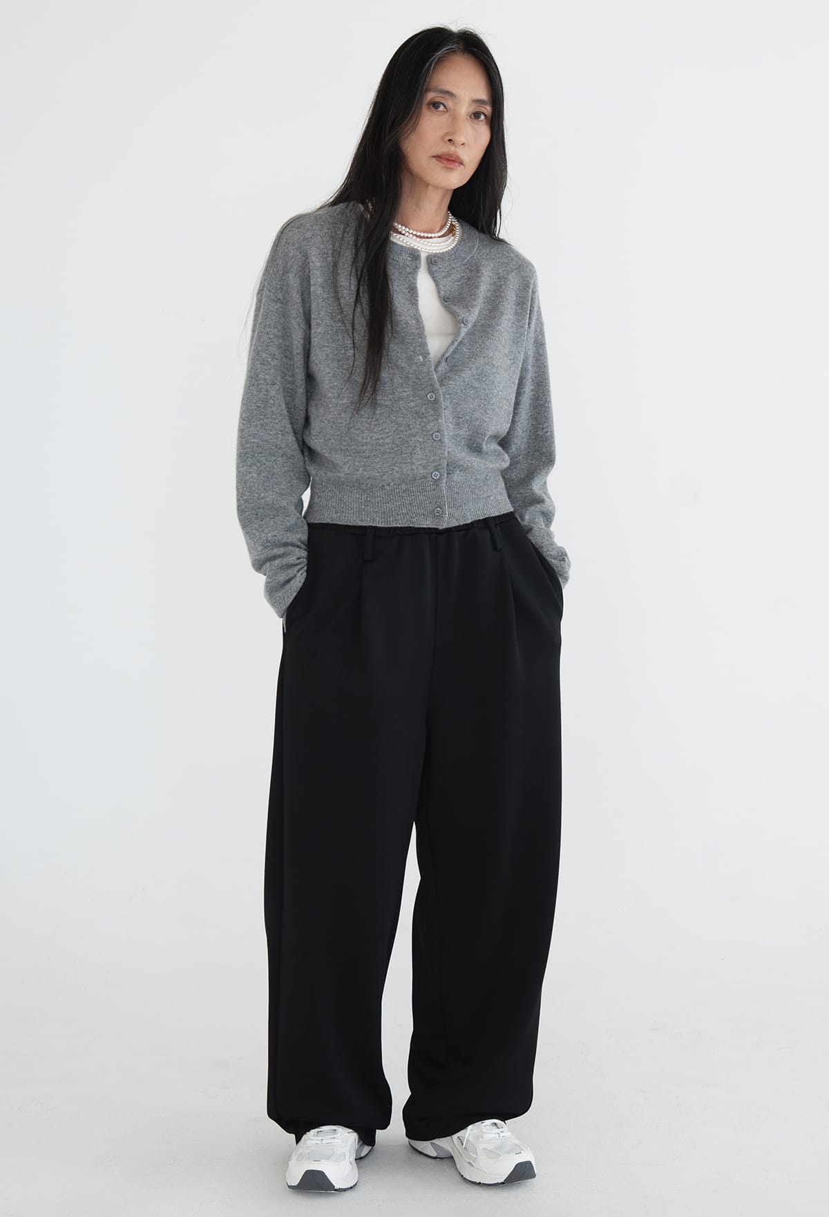 RELAXED JERSEY PANTS