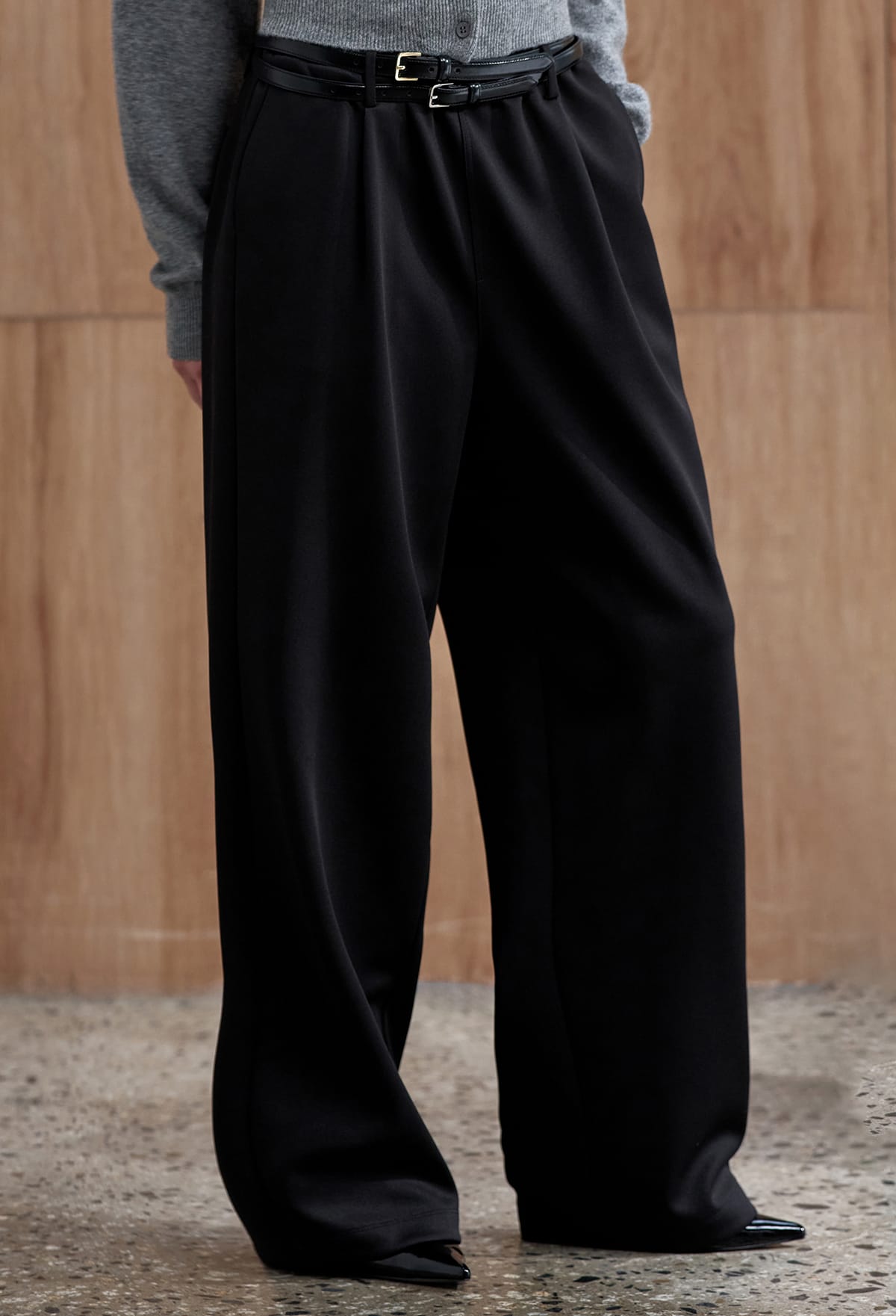 RELAXED JERSEY PANTS