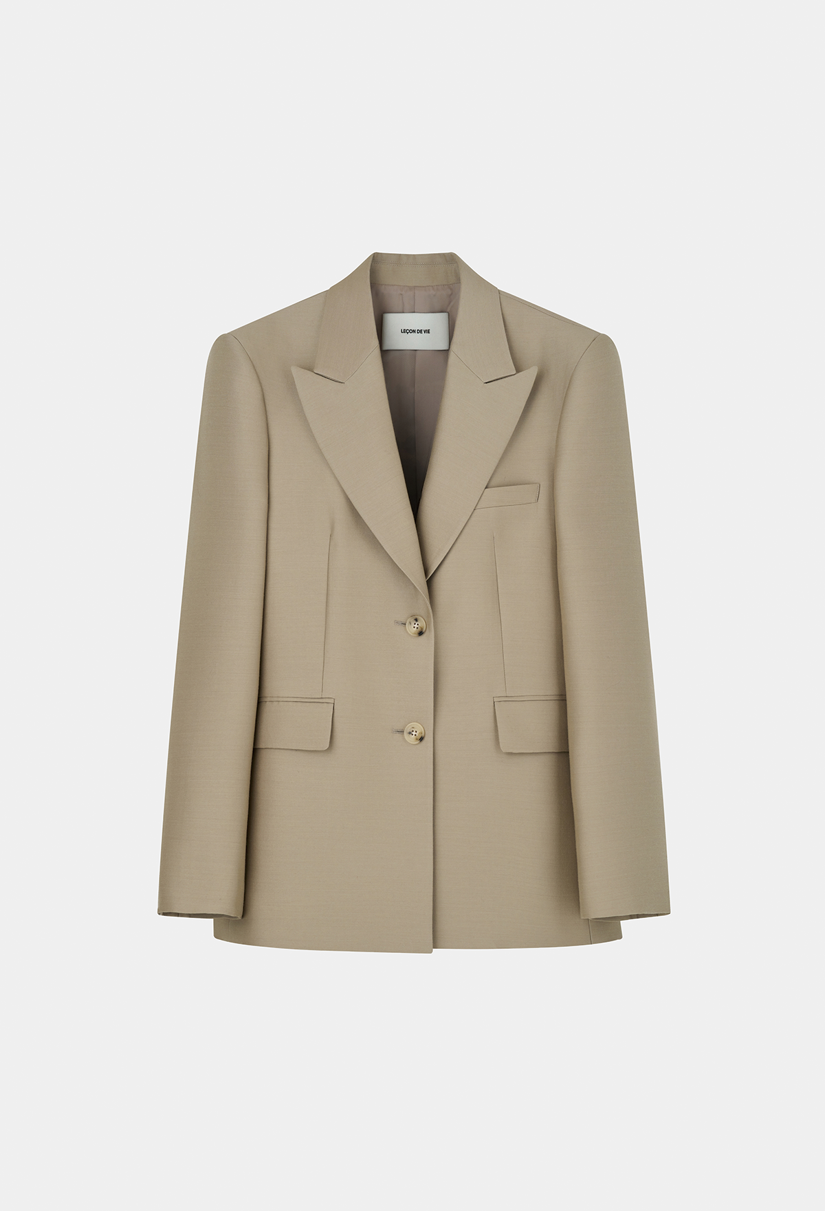 WOOL SILK TAILORED JACKET [LIMITED]