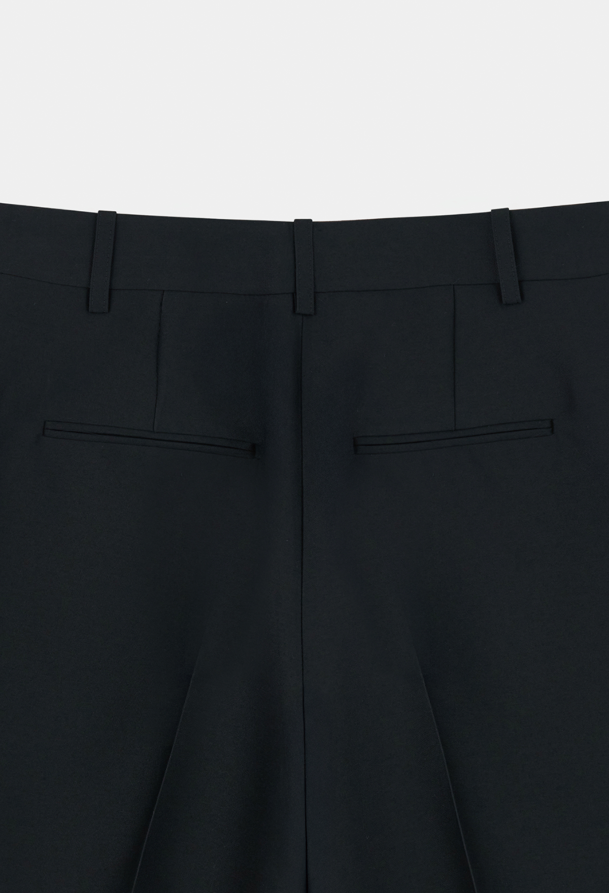 WOOL SILK BERMUDA PANTS [LIMITED]