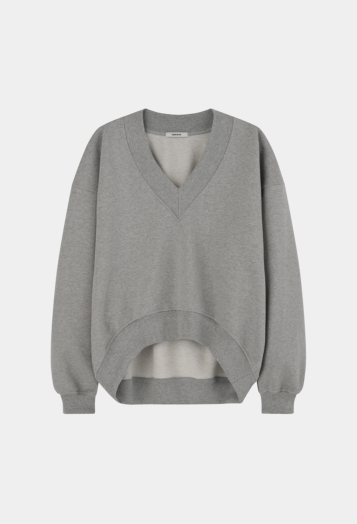 [2nd] DEEP V-NECK SWEATSHIRT