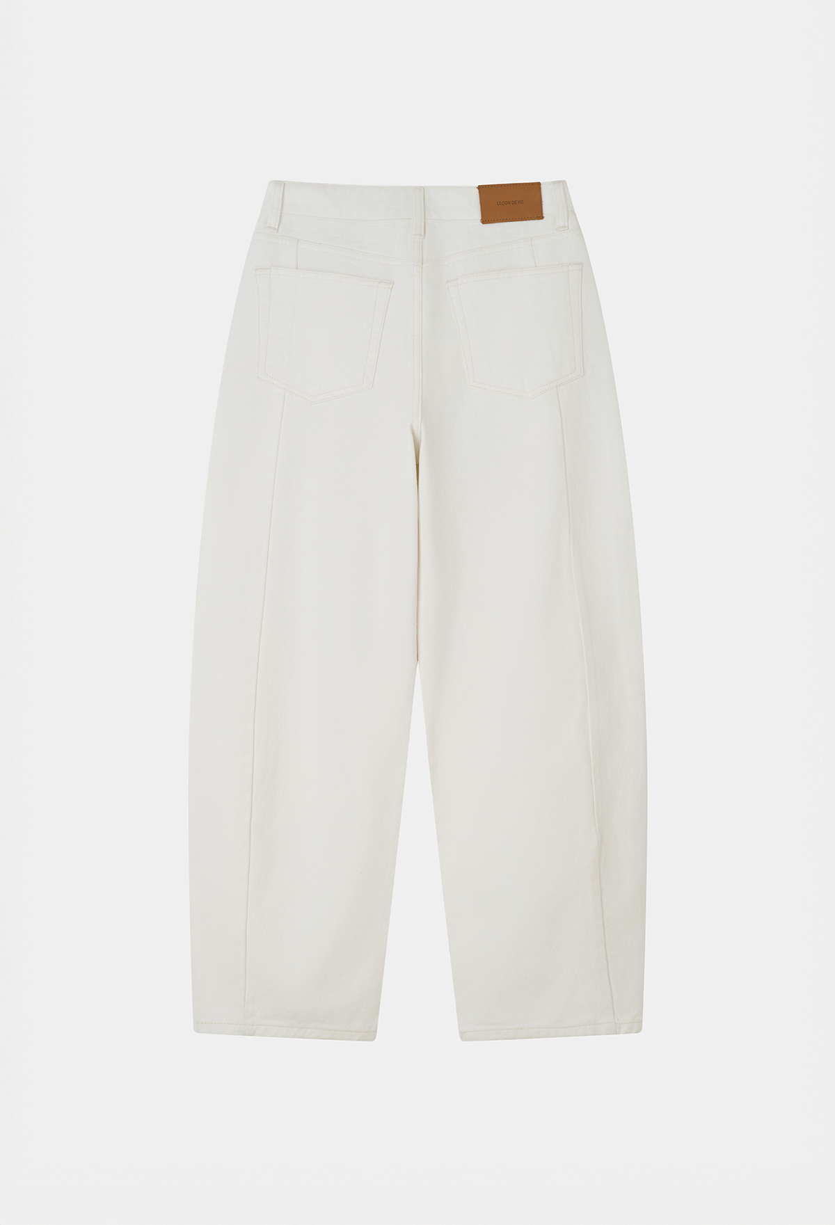 [2nd] CURVED VOLUME DENIM PANTS