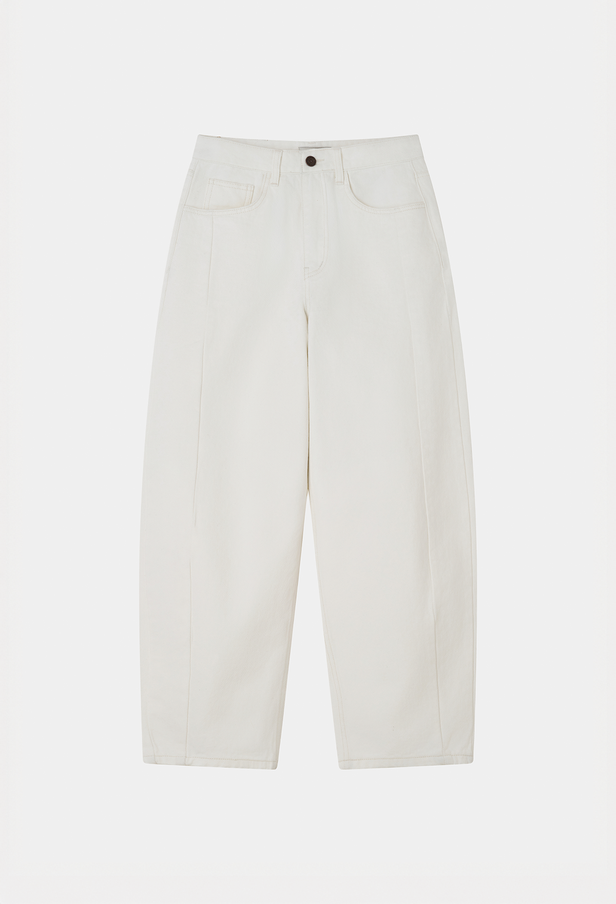 [2nd] CURVED VOLUME DENIM PANTS