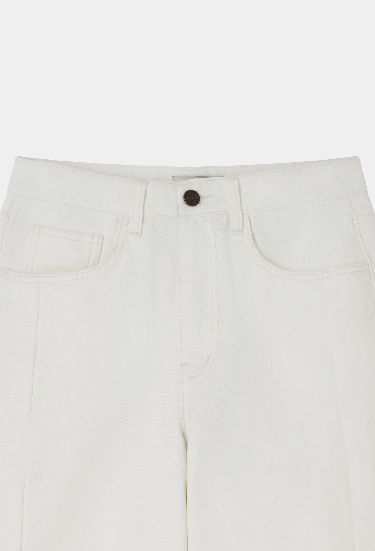 [2nd] CURVED VOLUME DENIM PANTS