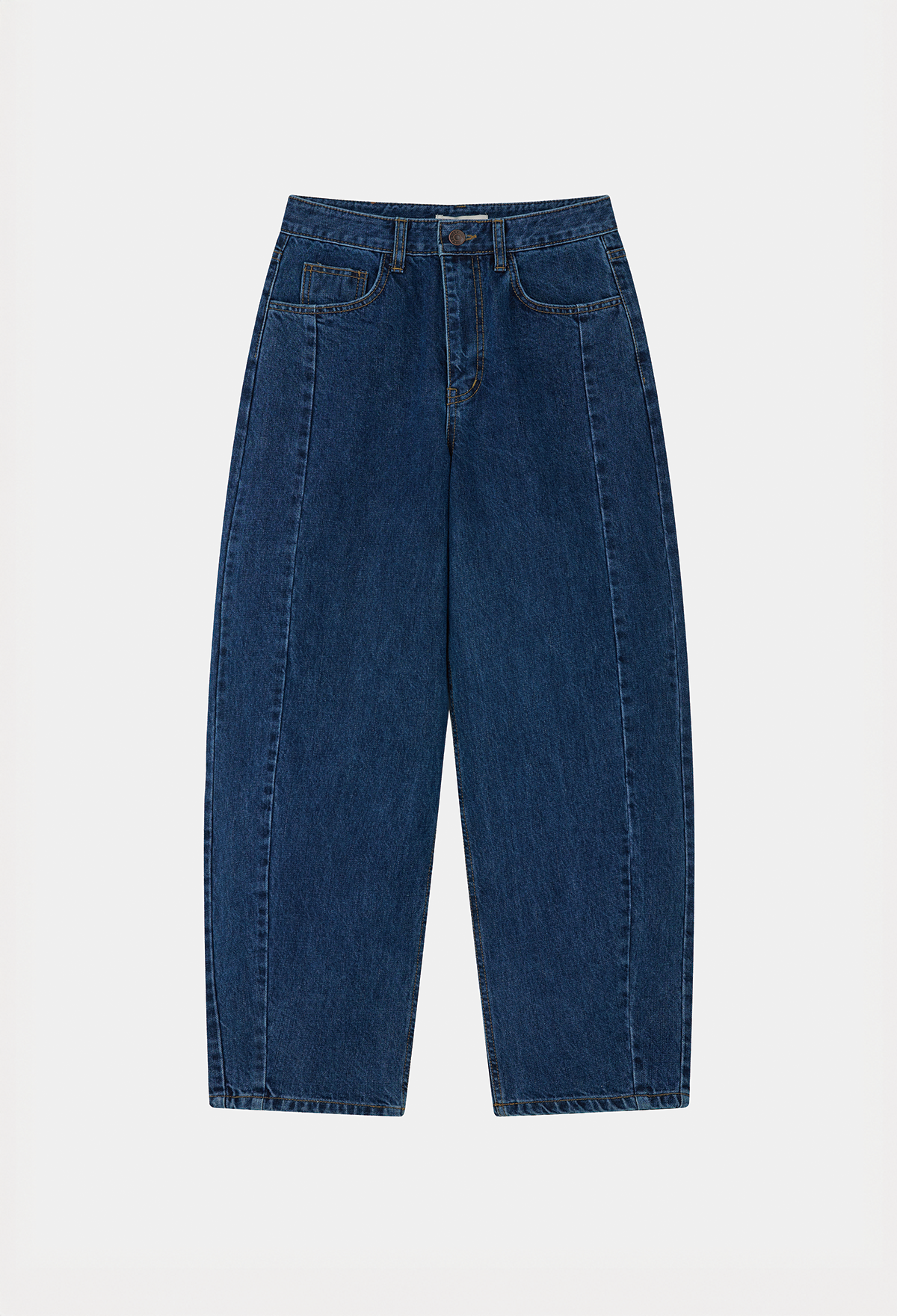 [2nd] CURVED VOLUME DENIM PANTS