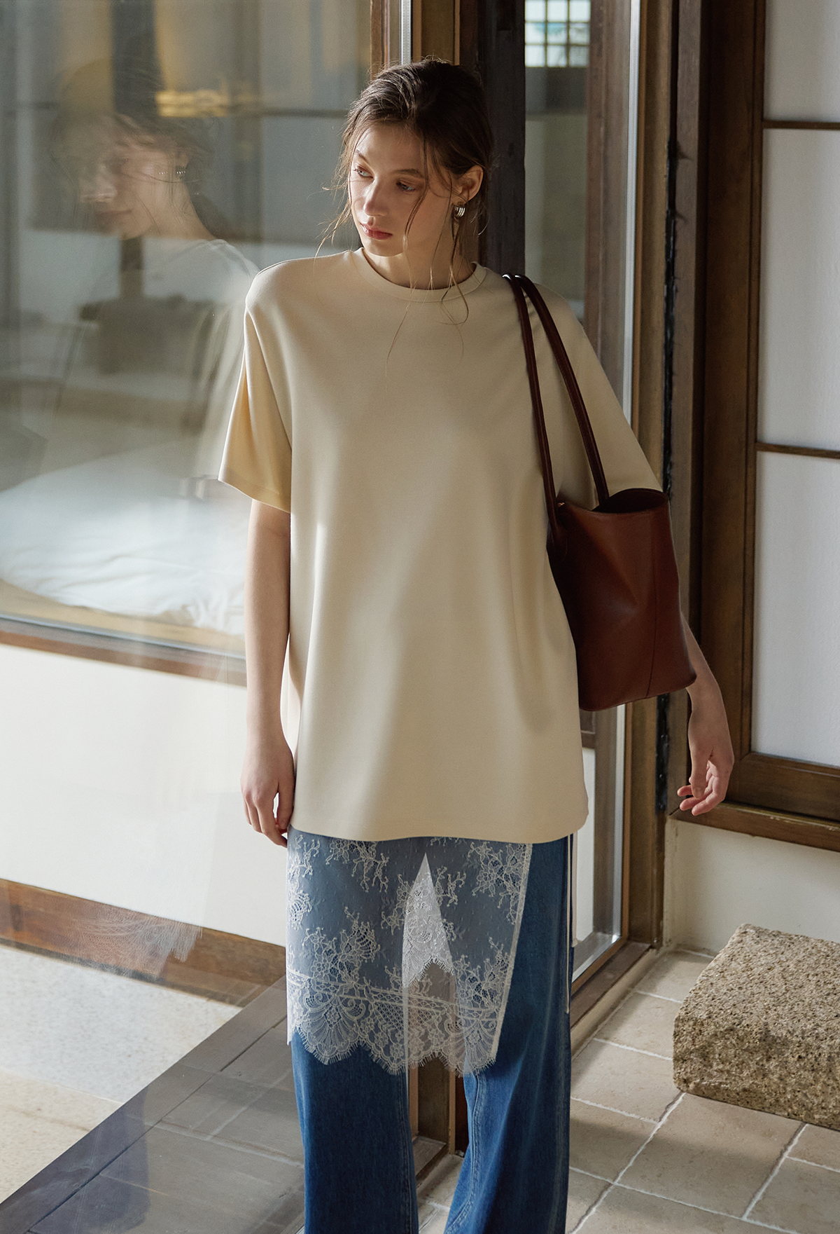 LACE WRAP SKIRT [LIMITED]