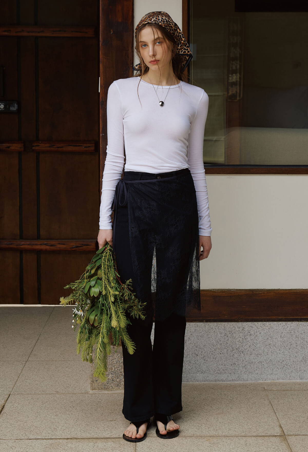 Slim Flare Stretch Jeans