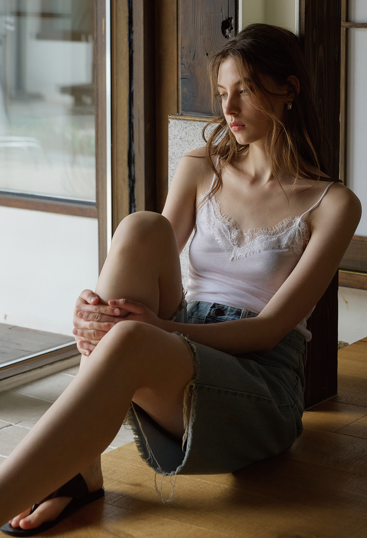 LACE-TRIMMED CAMISOLE [LIMITED]