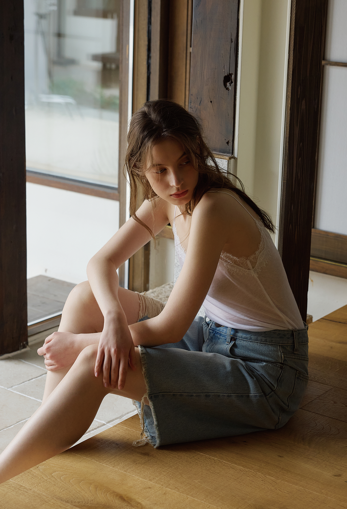 LACE-TRIMMED CAMISOLE [LIMITED]