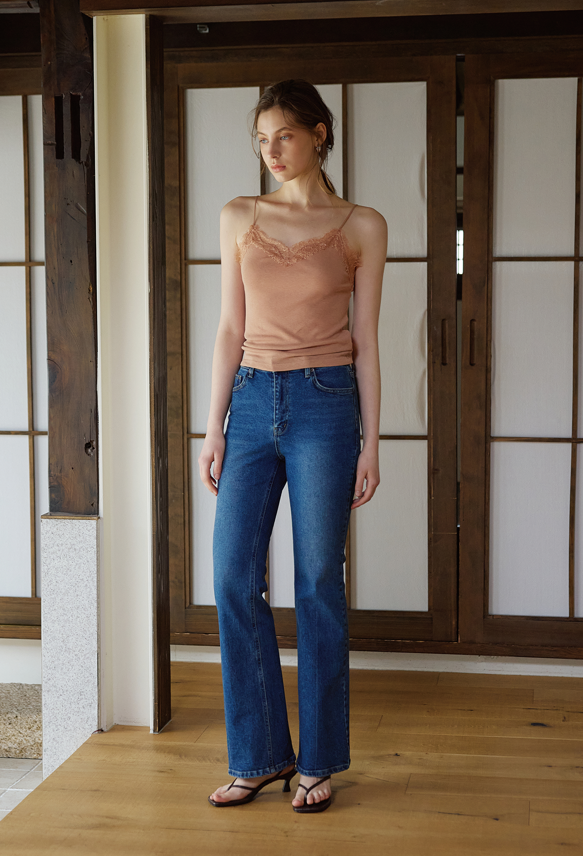 LACE-TRIMMED CAMISOLE [LIMITED]