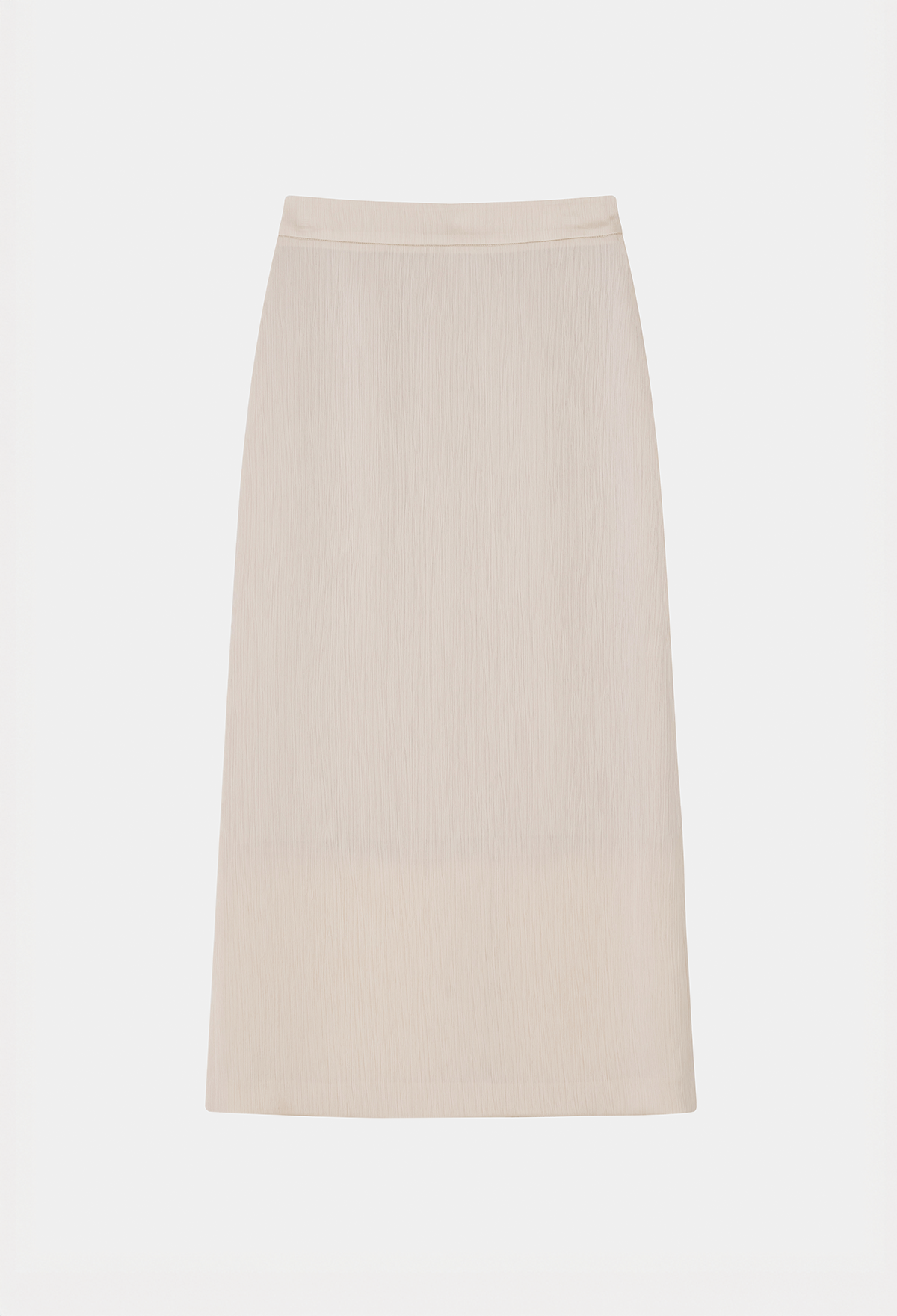 [2nd] CRINKLE MIDI SKIRT