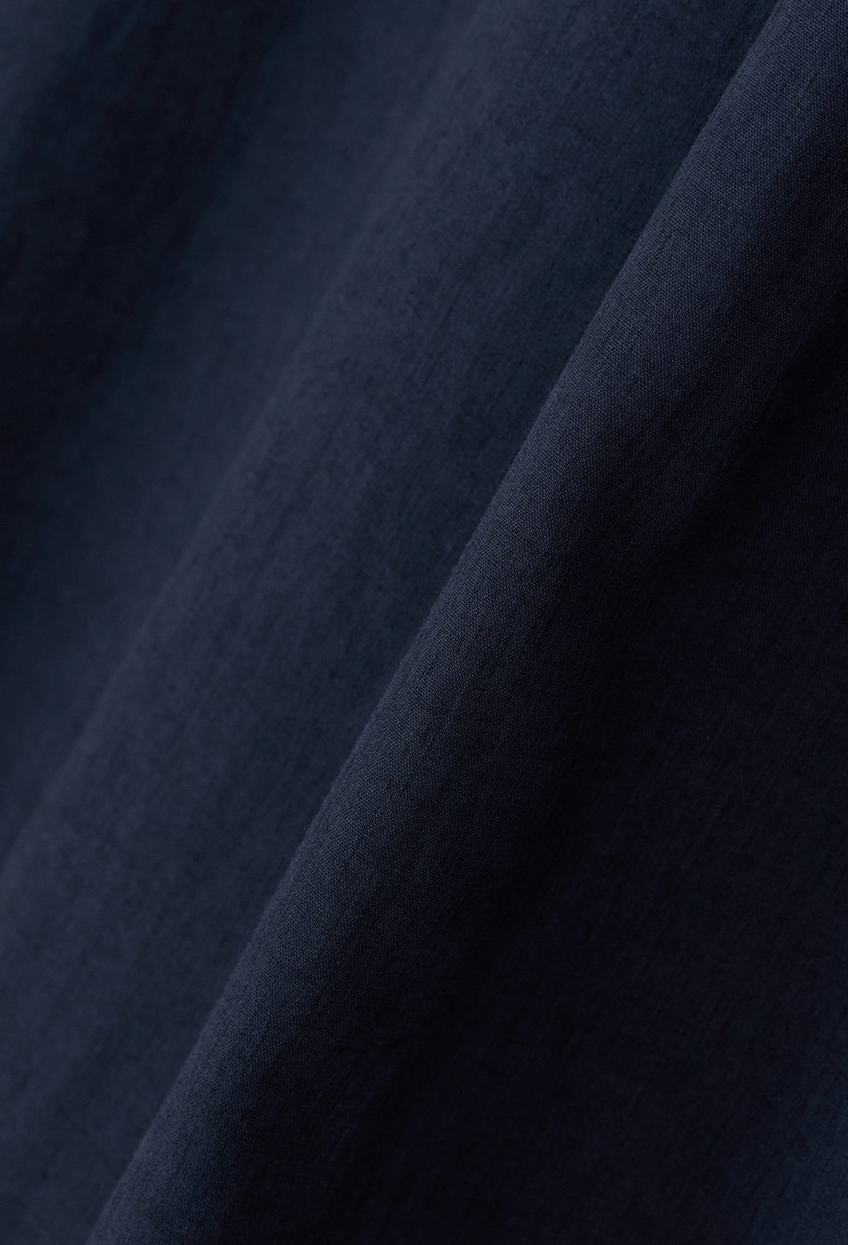 Linen-blended shirt